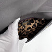 Dolce & Gabbana Sicily Borsa Baguette in pelle martellata visone con catena oro
