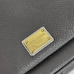 Dolce & Gabbana Sicily Borsa Baguette in pelle martellata visone con catena oro