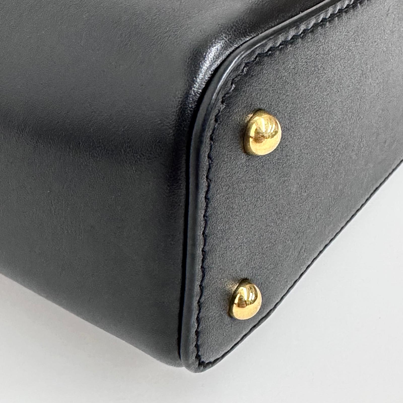 Dolce & Gabbana borsa a tracolla Sicily in pelle nera con catena
