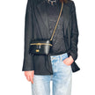 Dolce & Gabbana borsa a tracolla Sicily in pelle nera con catena