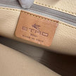 Etro Borsa a mano Paisley con manici tartaruga