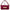 Fendi Baguette in pelle rosso amarena con chiusura FF in madreperla e metallo dorato
