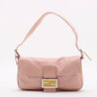 Fendi Borsa Baguette a spalla in pelle rosa cipria