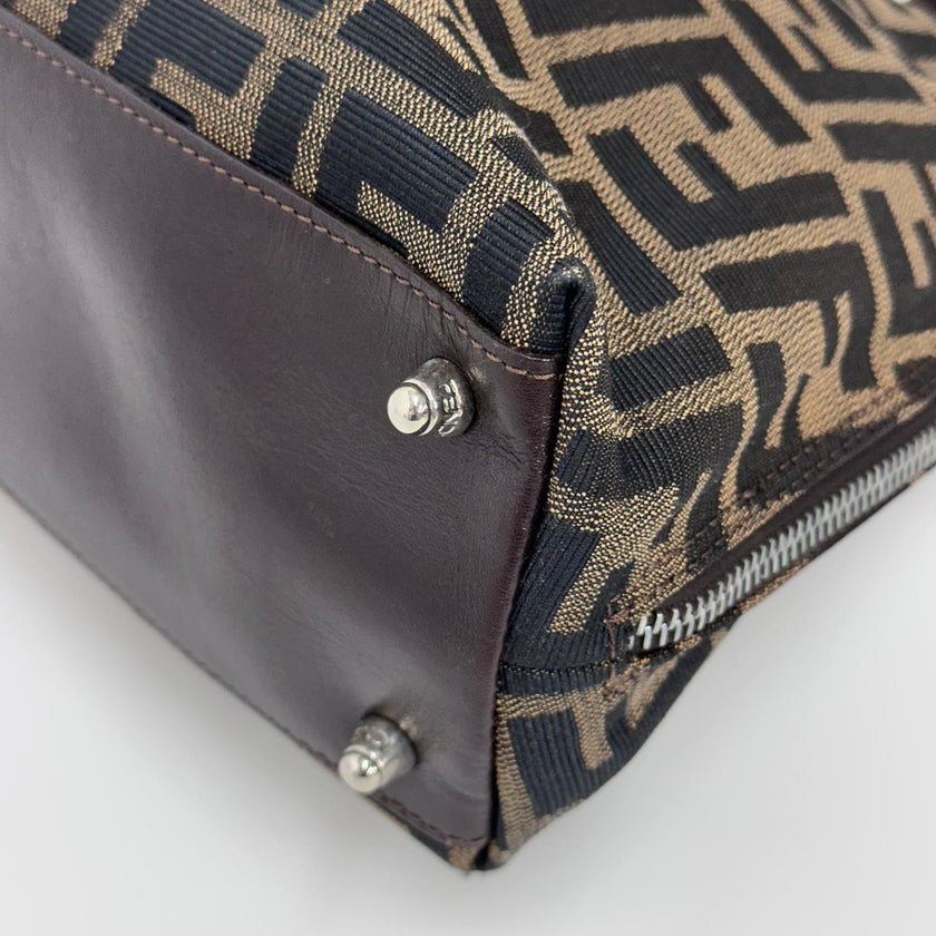 Fendi Borsa Bauletto Zucca FF Vintage