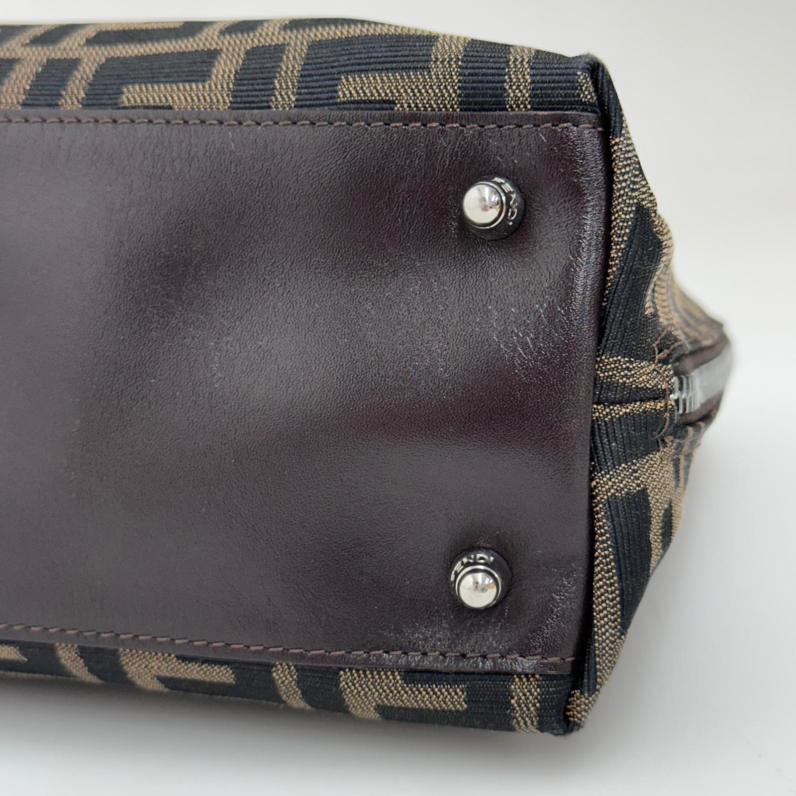 Fendi Borsa Bauletto Zucca FF Vintage