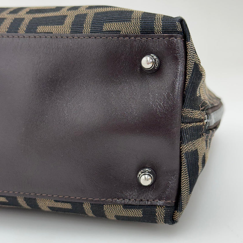 Fendi Borsa Bauletto Zucca FF Vintage