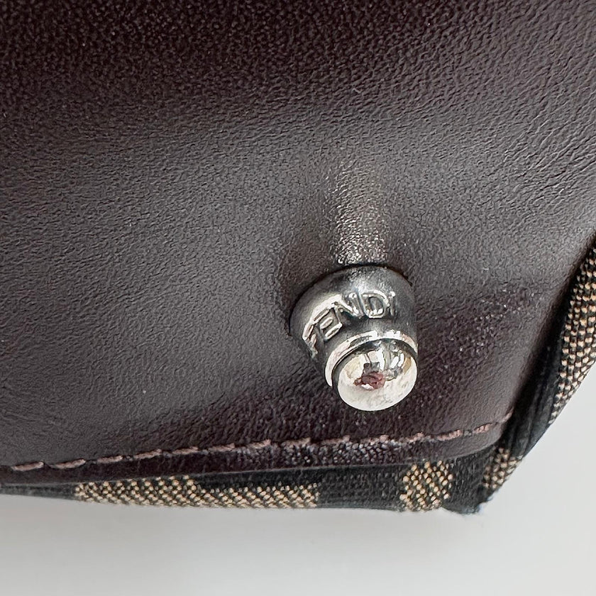 Fendi Borsa Bauletto Zucca FF Vintage