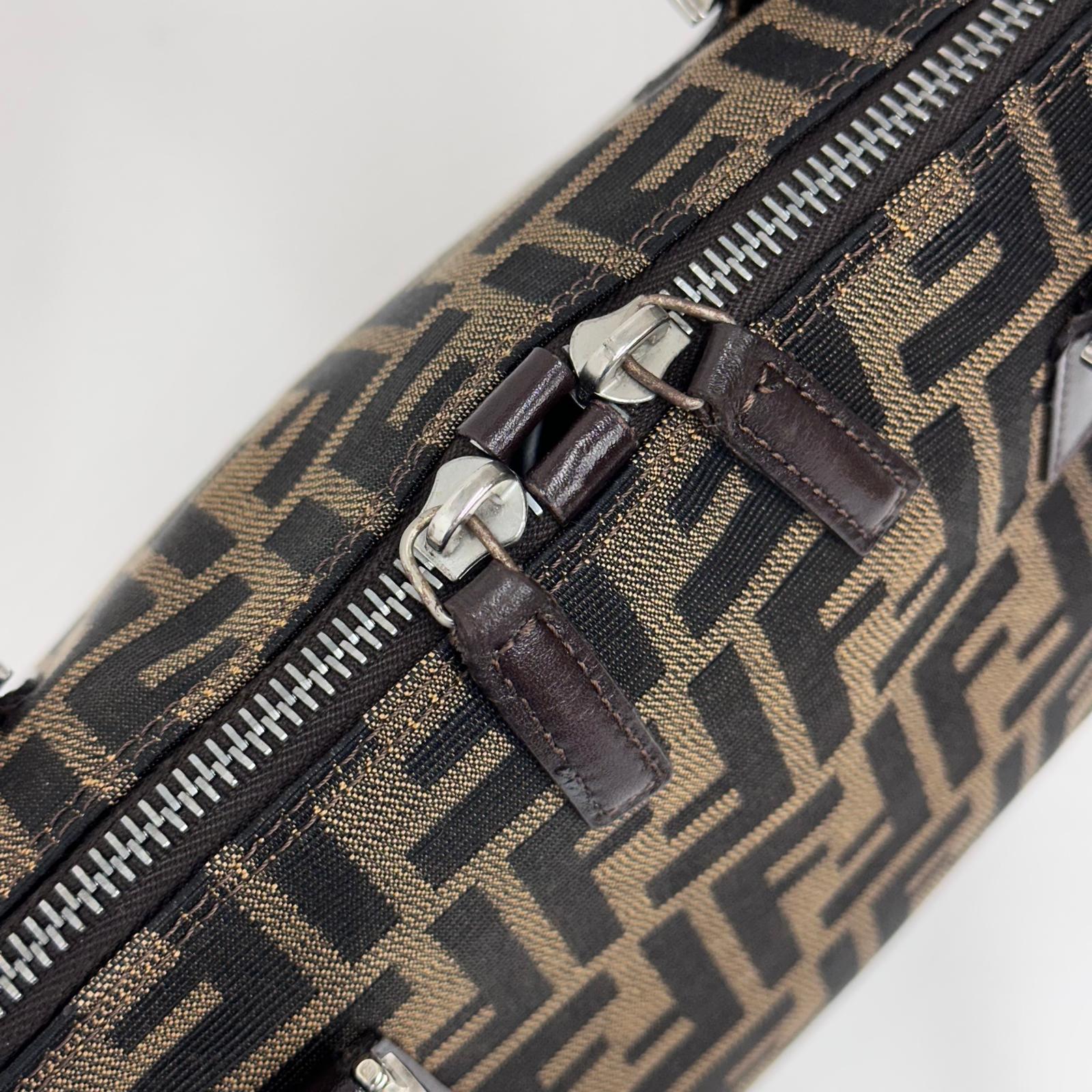 Fendi Borsa Bauletto Zucca FF Vintage