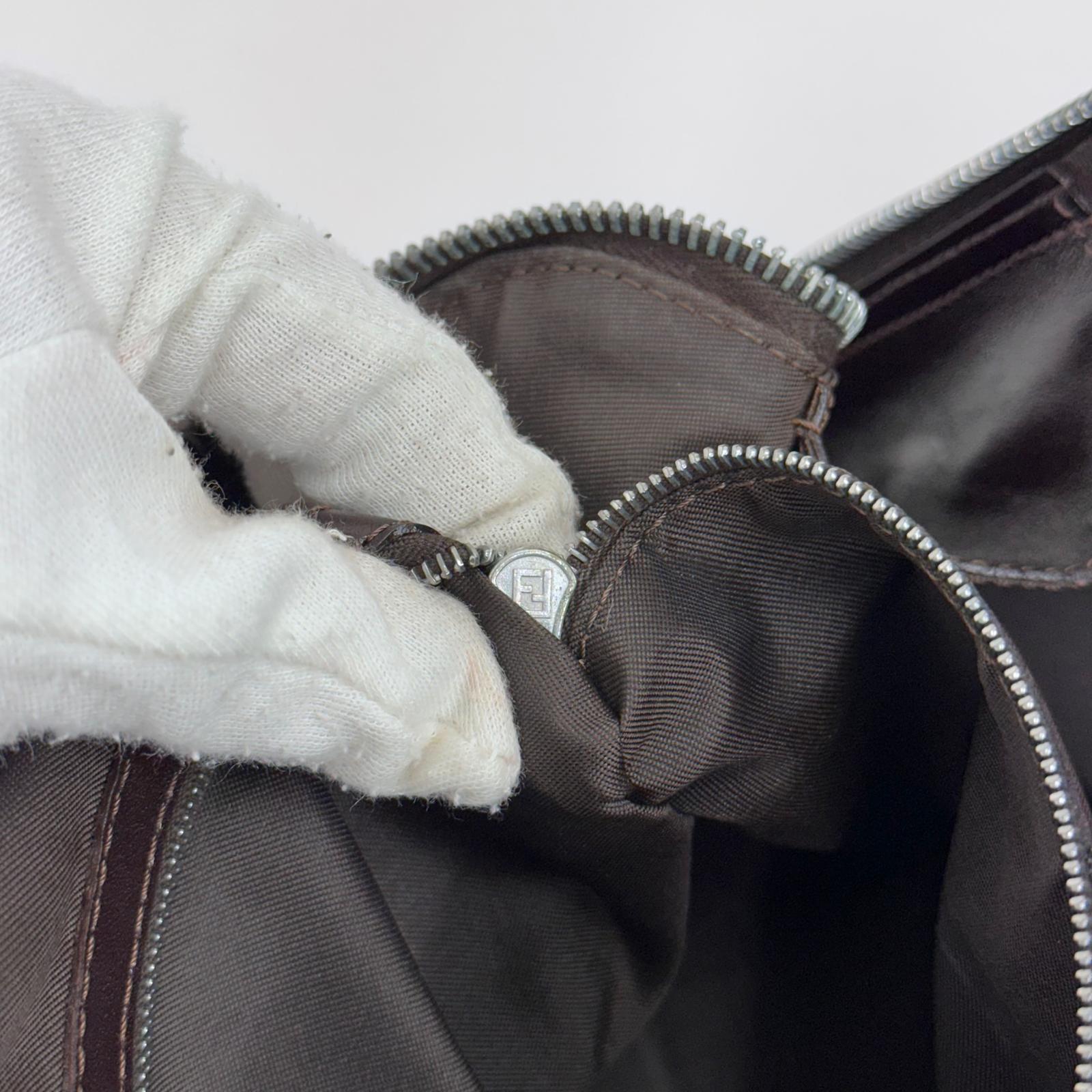 Fendi Borsa Bauletto Zucca FF Vintage