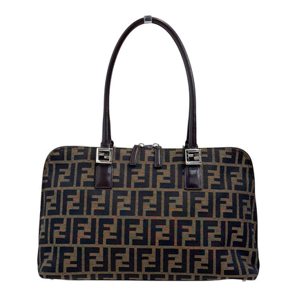Fendi Borsa Bauletto Zucca FF Vintage