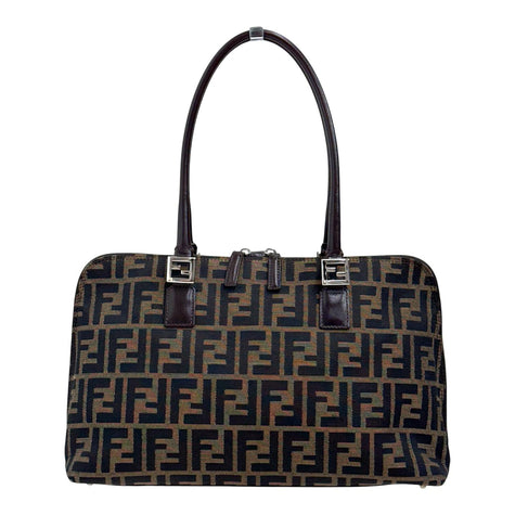 Fendi Borsa Bauletto Zucca FF Vintage
