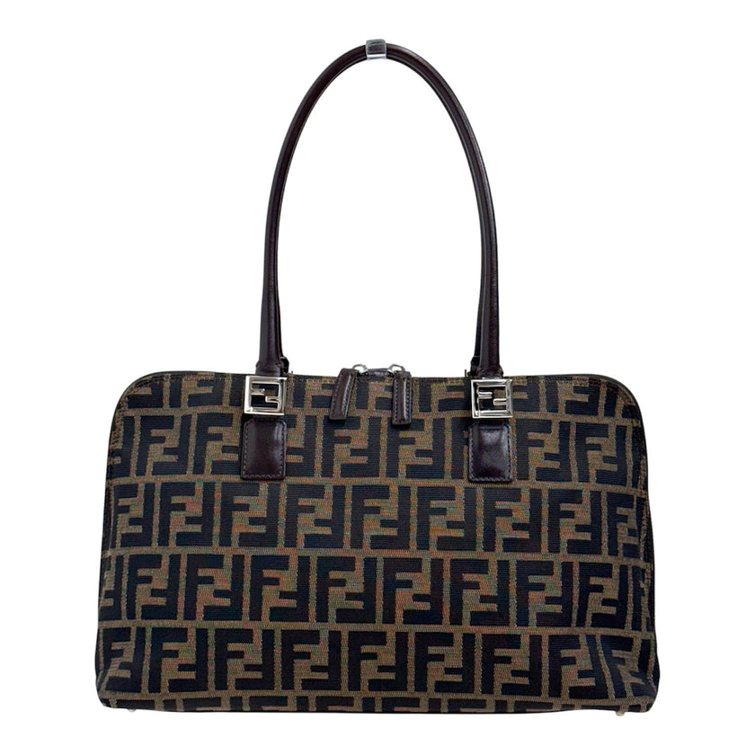Fendi Borsa Bauletto Zucca FF Vintage