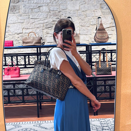 Fendi Borsa Bauletto Zucca FF Vintage