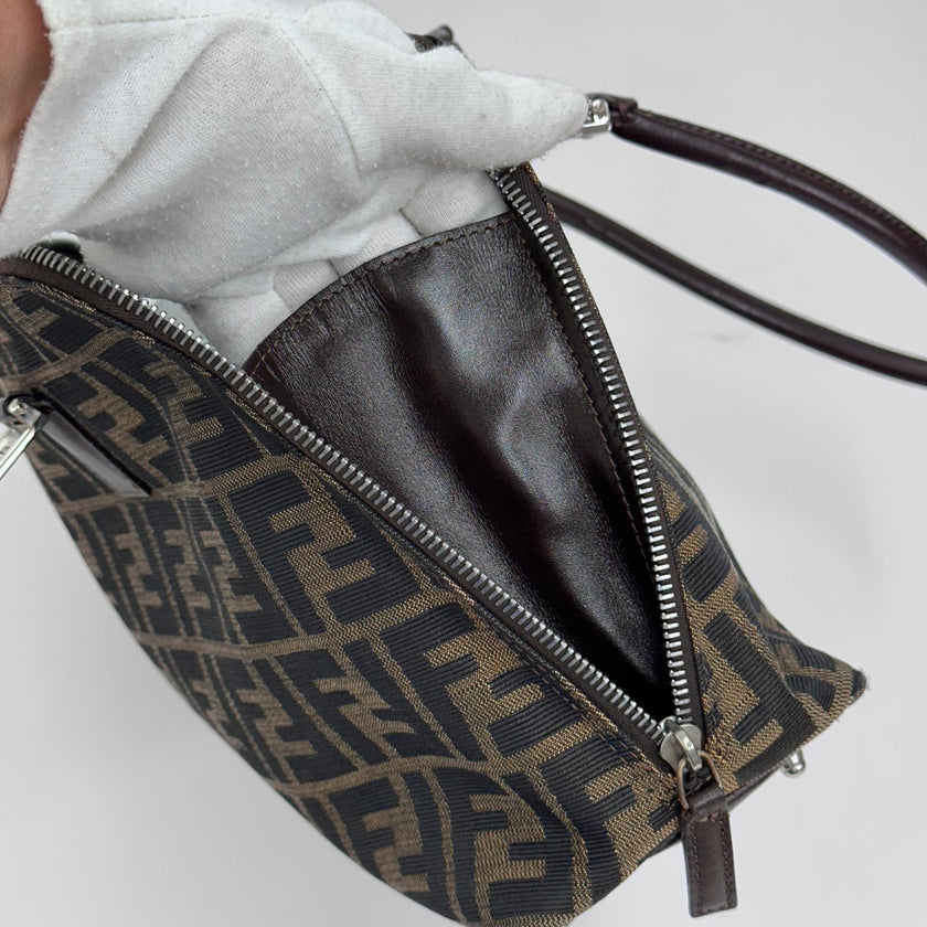 Fendi Borsa Bauletto Zucca FF Vintage