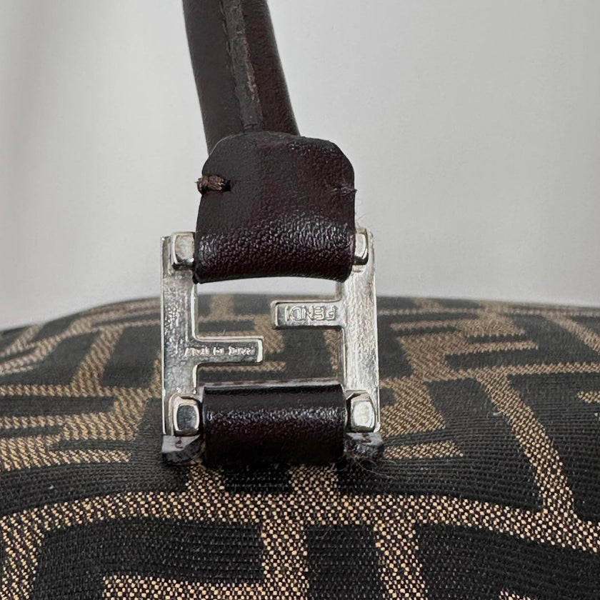 Fendi Borsa Bauletto Zucca FF Vintage