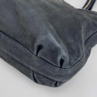 Fendi Borsa Mia Vintage in Nubuck Nero con finiture argento