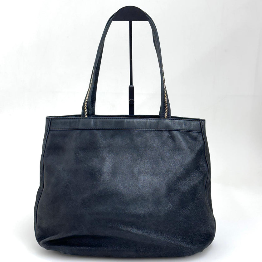 Fendi Borsa Mia Vintage in Nubuck Nero con finiture argento