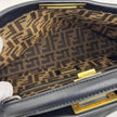 Fendi Borsa Peekaboo Large Pelle Nera e interno zucca