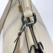 Fendi Borsa Peekaboo in pelle panna con interno leopardato