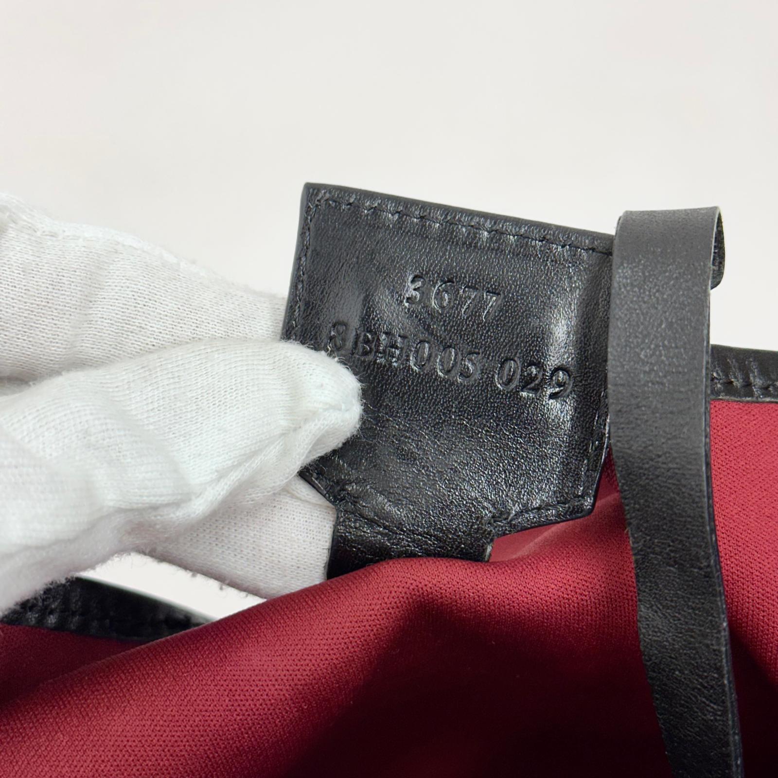Fendi Borsa Roll Tote FF Zucchino Rossa
