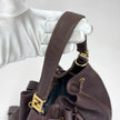 Fendi Borsa Secchiello Zaino Vintage Convertibile Marrone