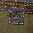 Fendi Borsa Shopper Hobo in Tela Zucca Marrone