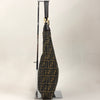 Fendi Borsa Shopper Hobo in Tela Zucca Marrone