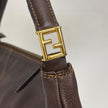 Fendi Borsa Shopper in Pelle Marrone – Maxi Pochette