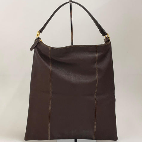 Fendi Borsa Shopper in Pelle Marrone – Maxi Pochette