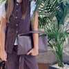 Fendi Borsa Shopper in Pelle Marrone – Maxi Pochette