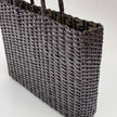 Fendi Borsa Vintage Rattan Lucido Marrone con Interno Zucca FF