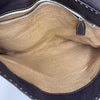 Fendi Borsa a Spalla Selleria Vintage in Pelle Marrone