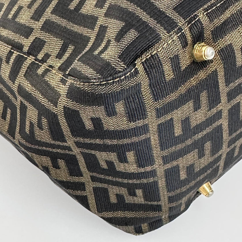 Fendi Borsa a mano Zucca Tote Vintage