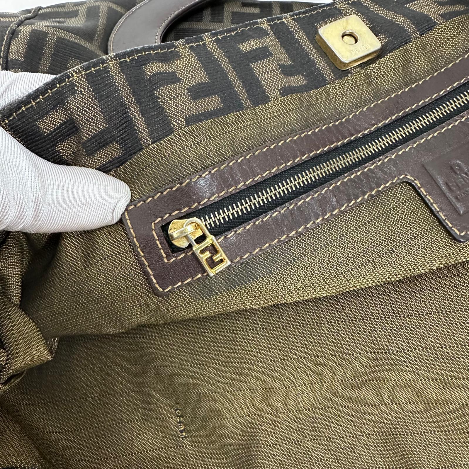 Fendi Borsa a mano Zucca Tote Vintage
