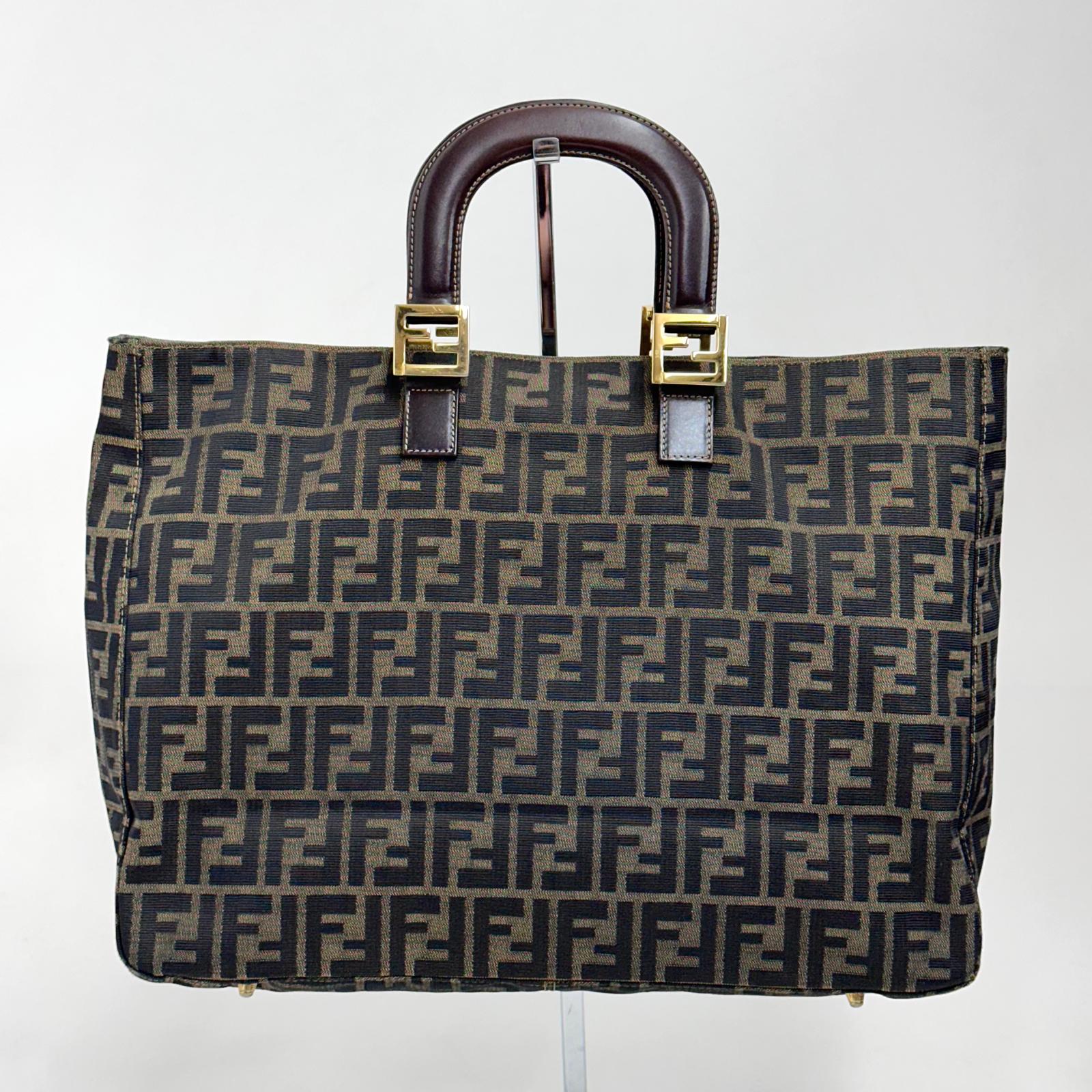 Fendi Borsa a mano Zucca Tote Vintage