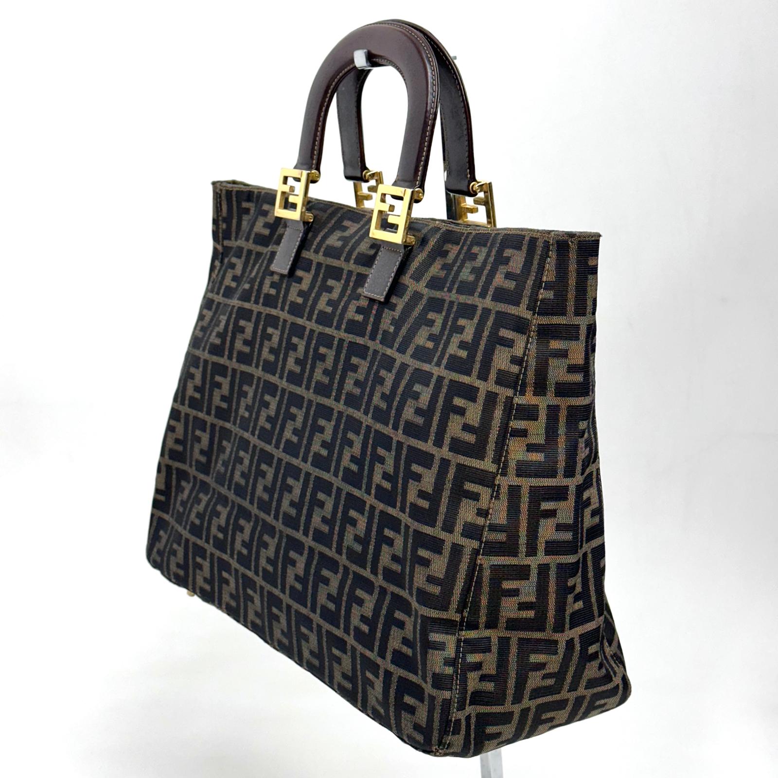 Fendi Borsa a mano Zucca Tote Vintage