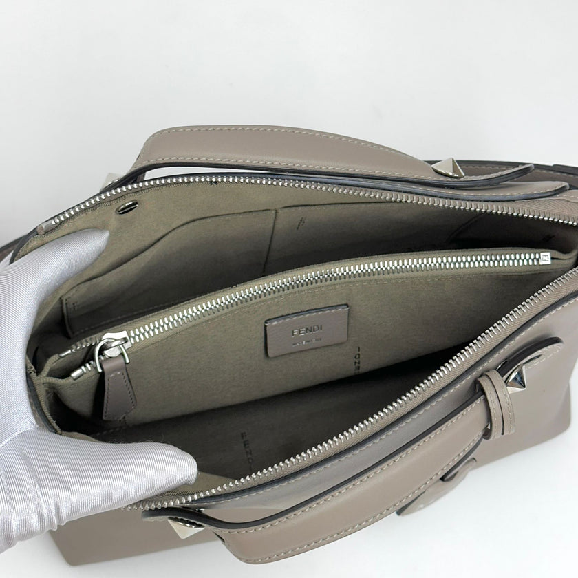 Fendi Borsa a mano e tracolla By The Way Medium Tortora