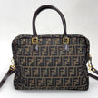 Fendi Borsa a mano e tracolla Zucca Canvas marrone vintage