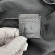 Fendi Borsa a spalla Baguette in jersey nero con logo FF in metallo