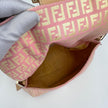 Fendi Borsa a spalla Mama Baguette Zucchino Rosa
