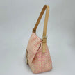 Fendi Borsa a spalla Mama Baguette Zucchino Rosa