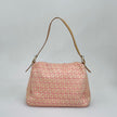 Fendi Borsa a spalla Mama Baguette Zucchino Rosa