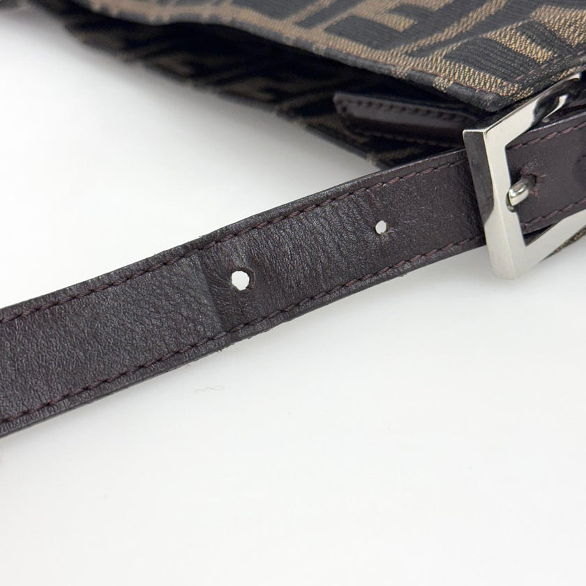 Fendi Borsa a spalla Zucca FF vintage