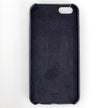 Fendi Cover iPhone 6/6s/7 in pelle nera con applicazione mink rossa