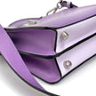 Fendi Peekaboo Regular in Pelle Sfumata Lilla con Finiture Silver