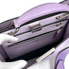 Fendi Peekaboo Regular in Pelle Sfumata Lilla con Finiture Silver