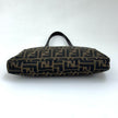 Fendi Zucchino Borsa a spalla Mama Baguette Marrone