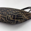 Fendi Zucchino Borsa a spalla Mama Baguette Marrone