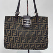 Fendi Zucchino Borsa a spalla Mama Baguette Marrone