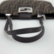 Fendi Zucchino Borsa a spalla Mama Baguette Marrone